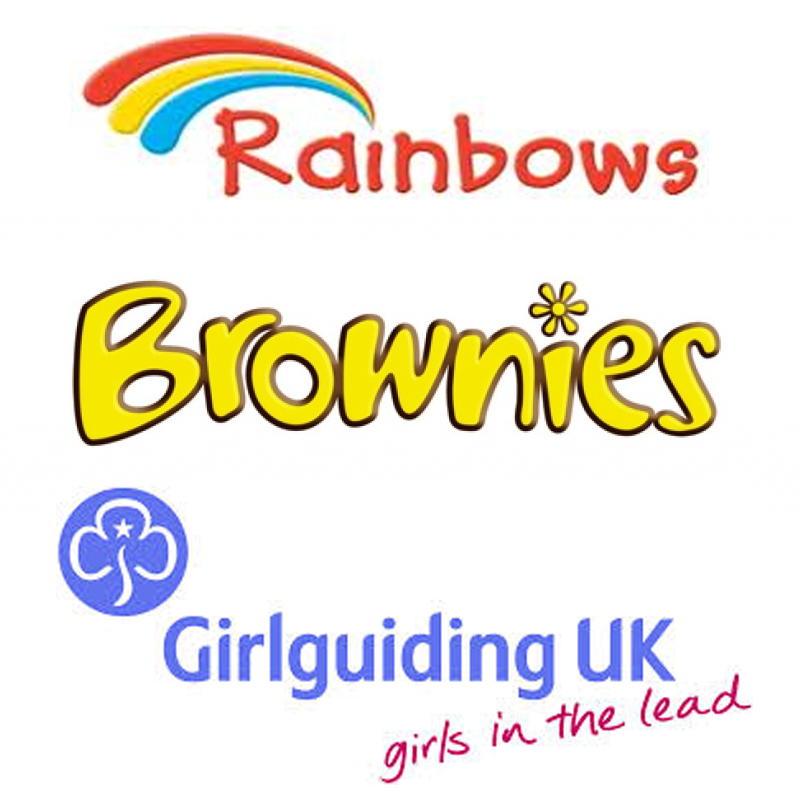 Rainbows, Brownies Girlguiding - girls in the lead